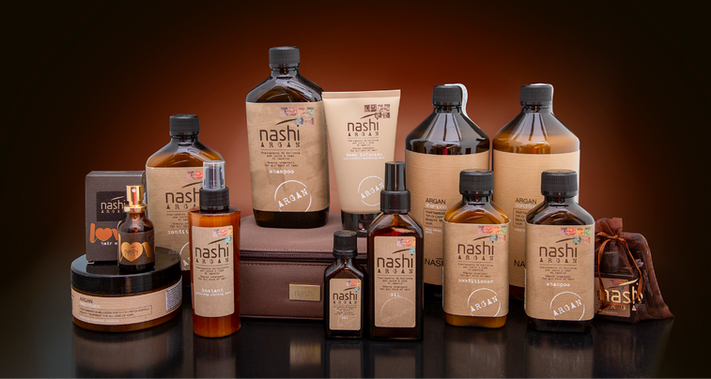 Nashi Argan серия за коса
