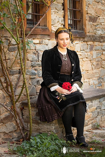 Urban costume from Razlog, early XX century