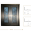 Thumbnail: Wrought Iron NFD:73 1/4"x 97"x6",LI,106,CS007,Rainstorm Glass Iron Door