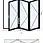 Thumbnail: 108"*96"BL3 Panels Alu Folding Doors, Folded Out from Left to Right