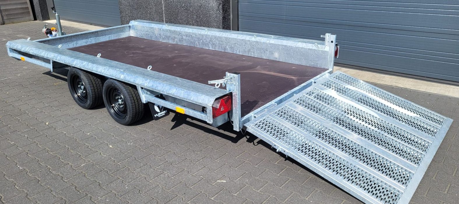 Vlemmix Plant Trailer 3m x 1.8m 3500kg Heavy Duty | OMS