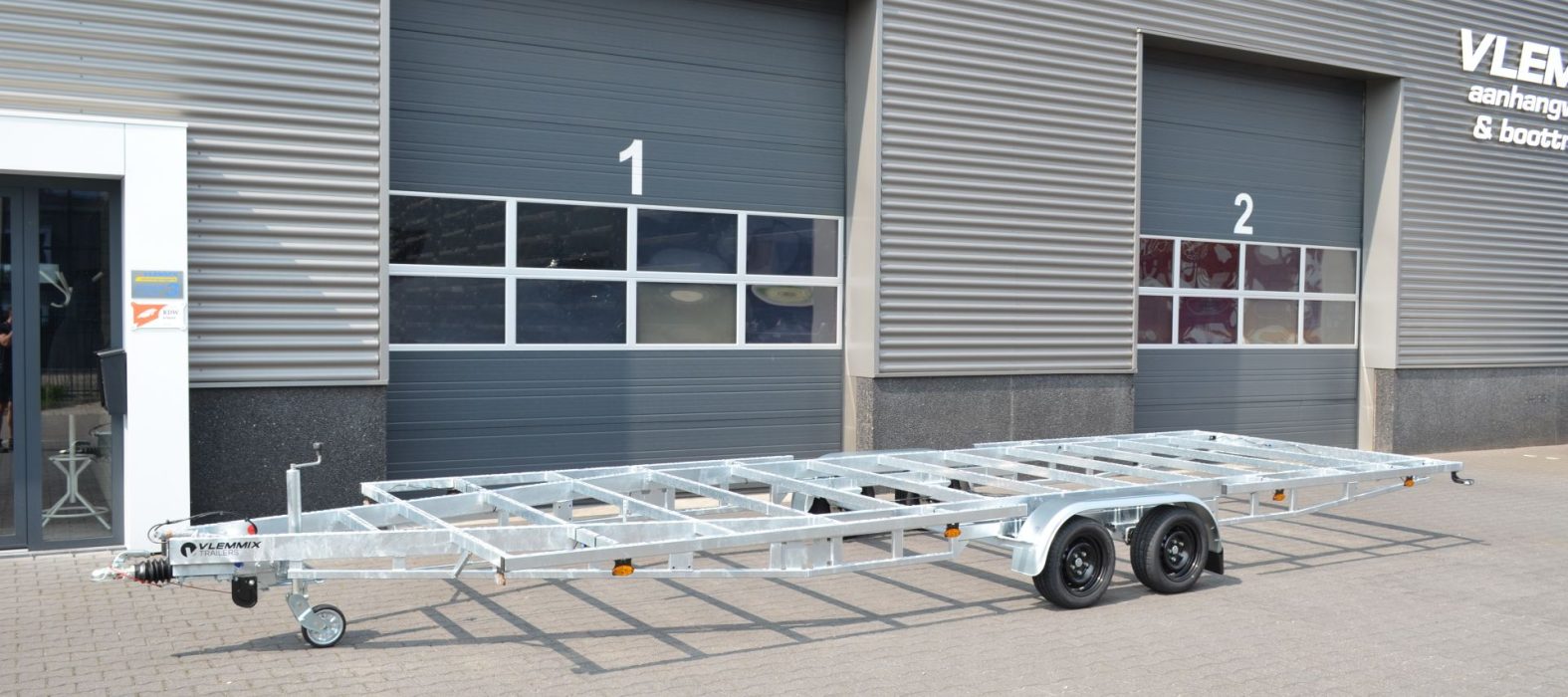 Vlemmix 10ft Container Trailer 3500kg Twin Axle | OMS