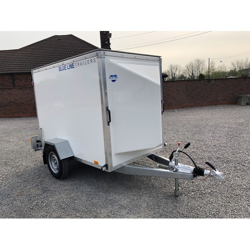 Blue Line 8x5x6 Box Van Trailer 1300kg Secure | OMS Buy