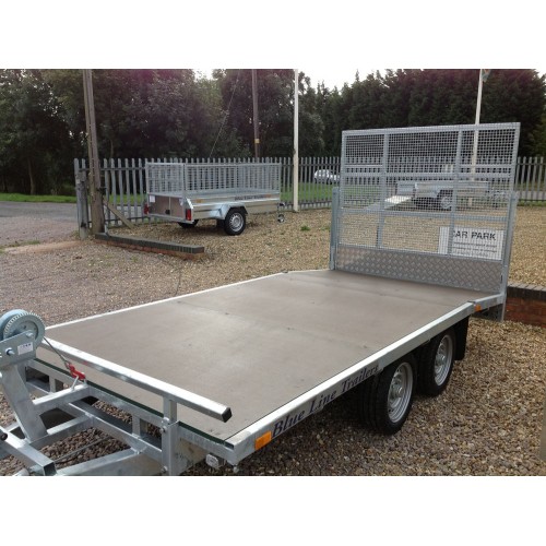 Blue Line 12ft Beavertail Trailer 2600kg Double Axle | OMS
