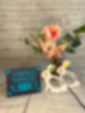 Joyeuses Pâques et décorations de table personnalisées