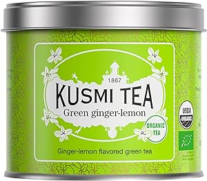 C'est le thé vert de chez Kusmi Tea au citron vert et au gingembre.