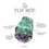 Miniature : Fluorite - Pierre brute - Vertus - Lithothérapie - SAUKKO