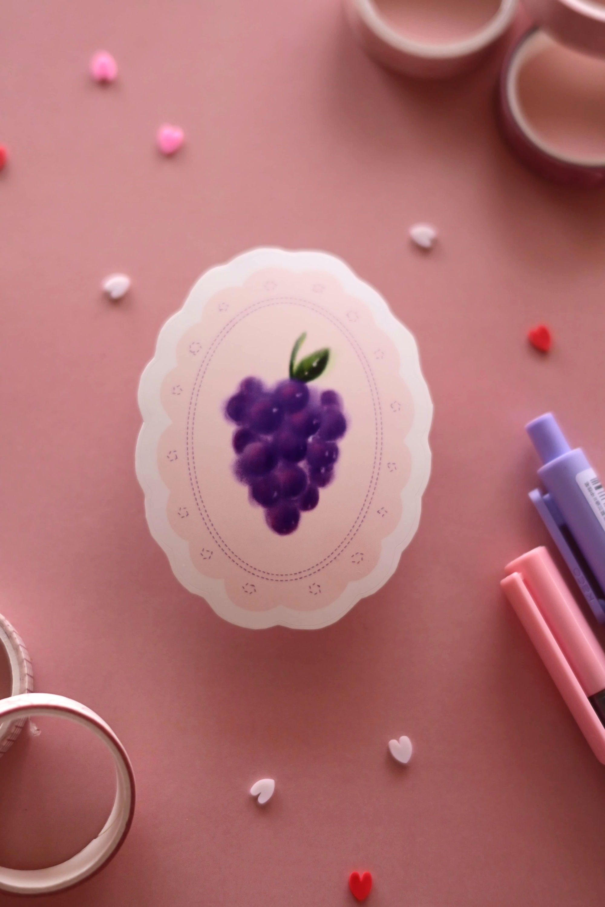 Lace Berry Sticker