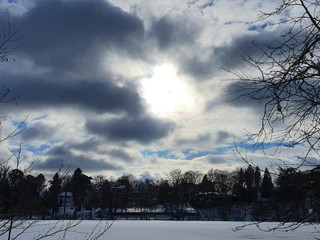 Wolken hoch