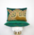 Green Velvet Cushion/Paisley Cushion/Patchwork Cushion/Luxury Cushion/Paisley Cushion/Ethnic Cushion/Rectangular Cushion/