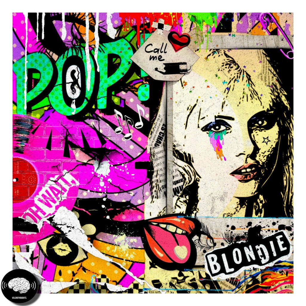 Debbie Harry Digital Pop Art Print.