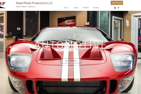 Raab Media Production, LLC: This started out as the customer just needing site tweaks and updates to make the site more appealing and flow better.  I wound up totally recreating the website for this AMAZING photographer based in a suburb of Michigan.  Paul Raab's musician and automotive photography are absolutely amazing.