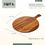 ภาพขนาดย่อ: เขียงกลมมีด้าม Round cutting board with handle