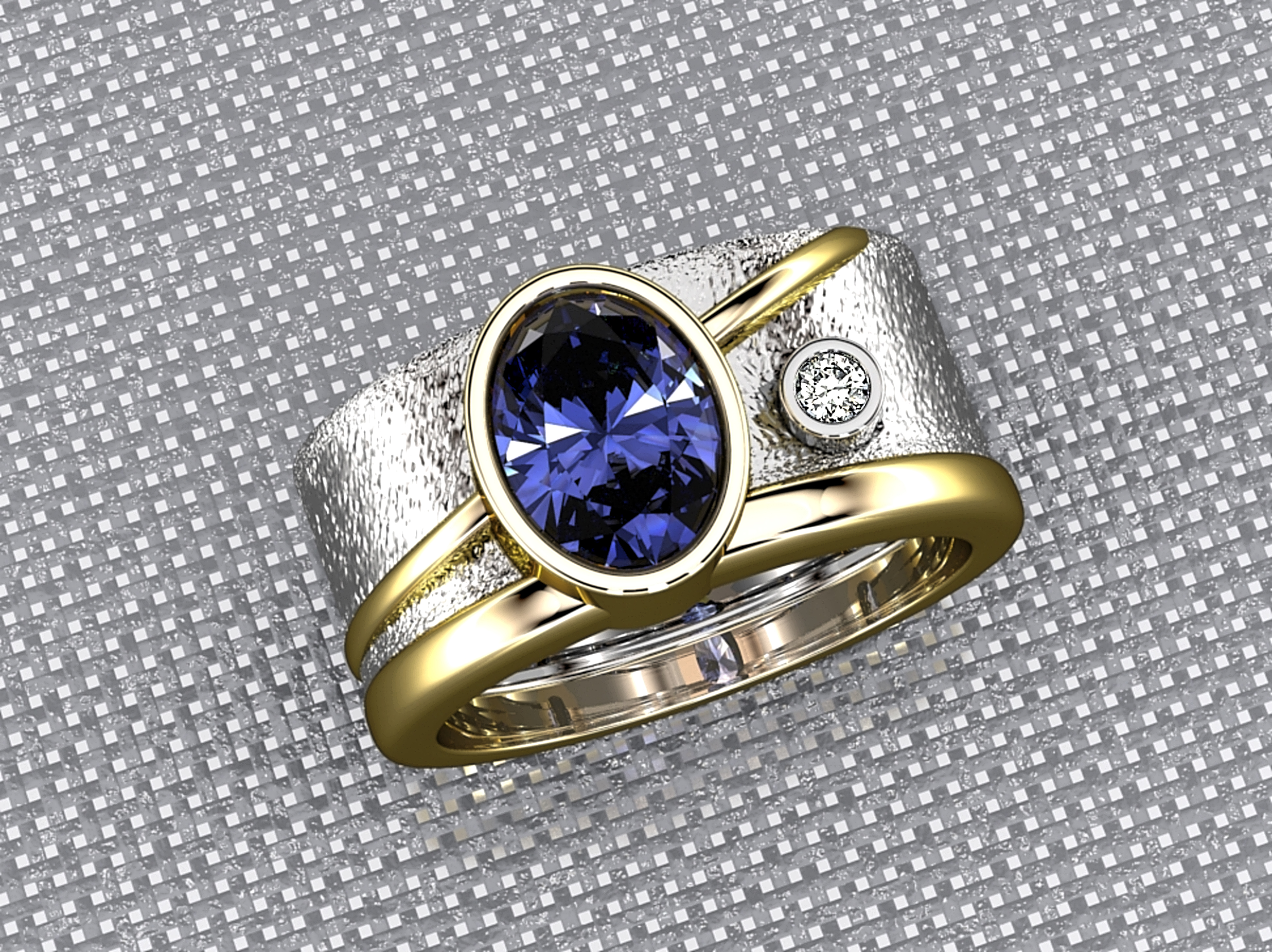 Tanzanite ring