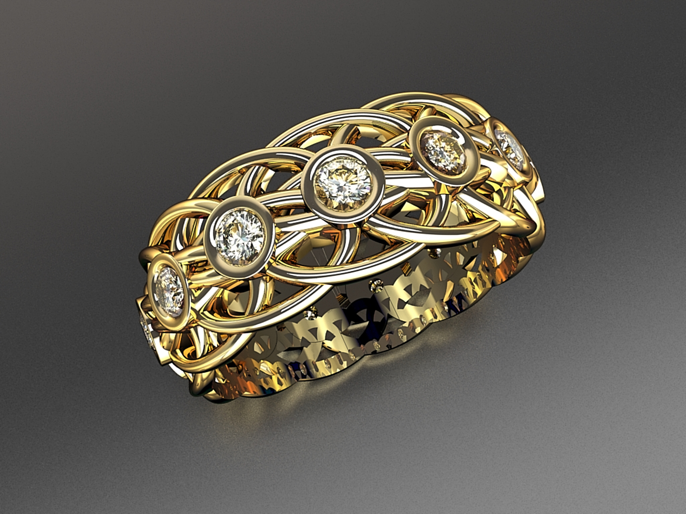 Lacy fun ring