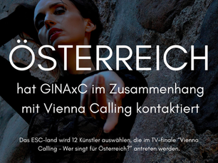 GINAxC im Gespräch mit dem österreichischen Eurovision-Team "Vienna Calling - Wer singt für Österreich?"