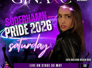 GINAxC värmer upp för BWO vs. Alcazar på Söderhamn Pride 2026