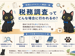 税務調査が来たらどうする?元税務職員が対応のポイントを解説