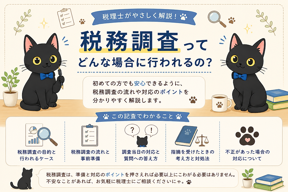 税務調査が来たらどうする?元税務職員が対応のポイントを解説