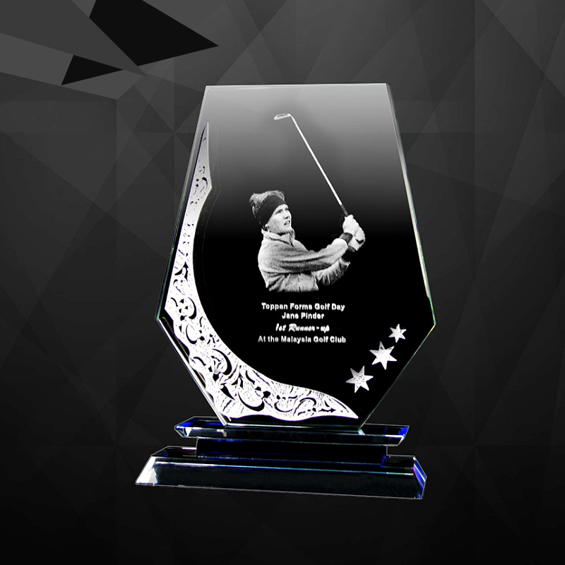 9028 Plak Kristal Eksklusif