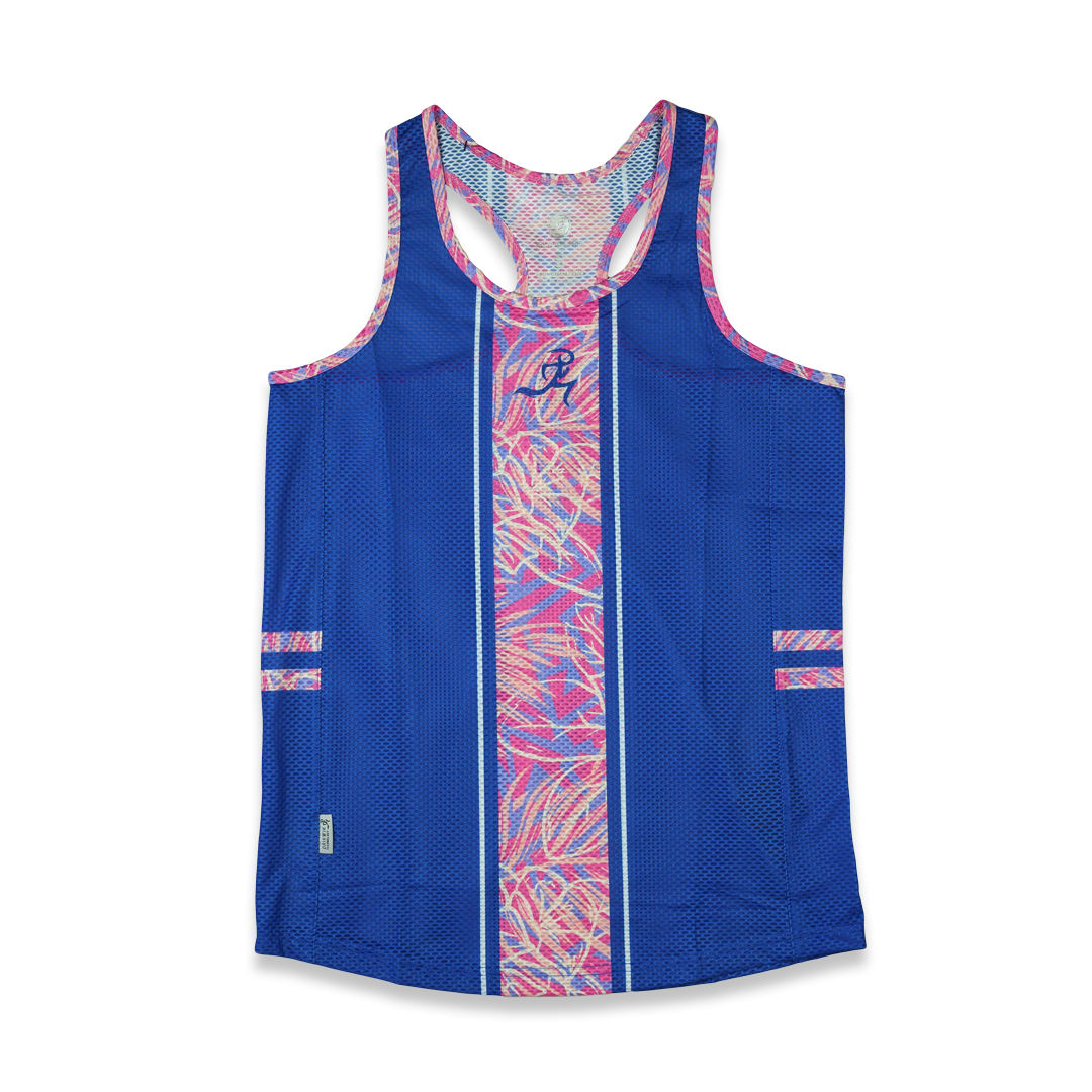 RNG Singlet- Blue/Pastels- Women's