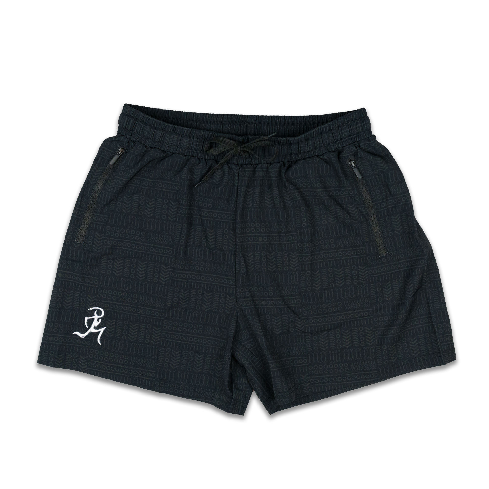 RNG No-Liner Shorts- (5")- Black Pottery