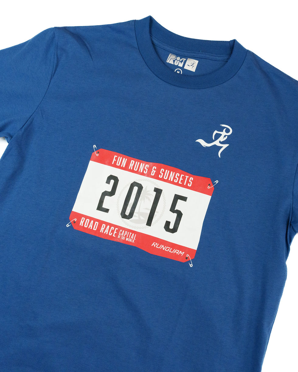 Thumbnail: PR Shirt- Fun Runs & Sunsets - Blue - UNISEX