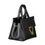 Thumbnail: Black Leather Handbag