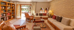 villa royaume marrakech library