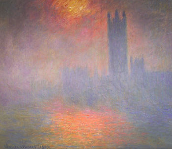 Houses of Parliament by Claude Monet