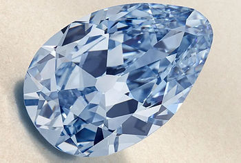 a 23.24-carat fancy Golconda blue diamond