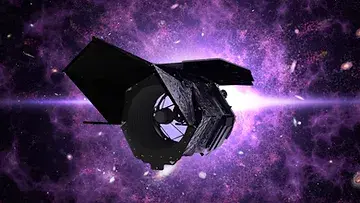 Rendering of The Nancy Grace Roman Space Telescope