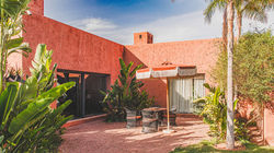 villa zadra marrakech courtyard terrace