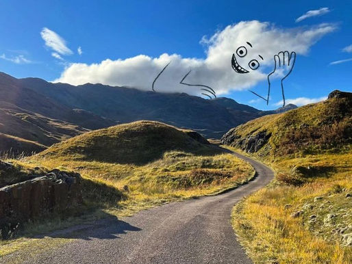 Happy Cloud Art