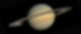 Saturn with its rings