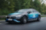 A Mercedes-Benz EQS