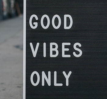 Sign saying: Today's Good News