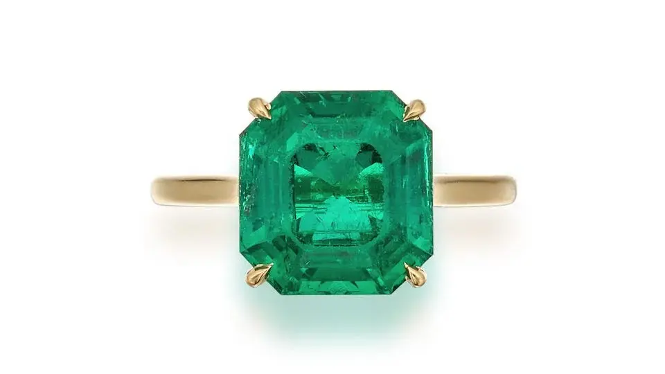 An emerald from Colombia