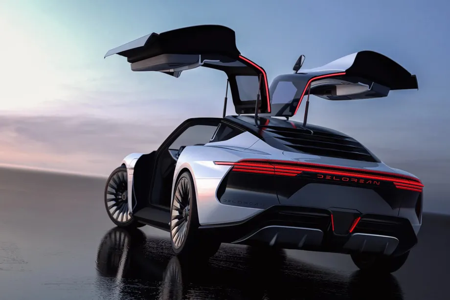 DeLorean Alpha 5 electric car