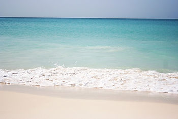 A beach on the island of Aruba