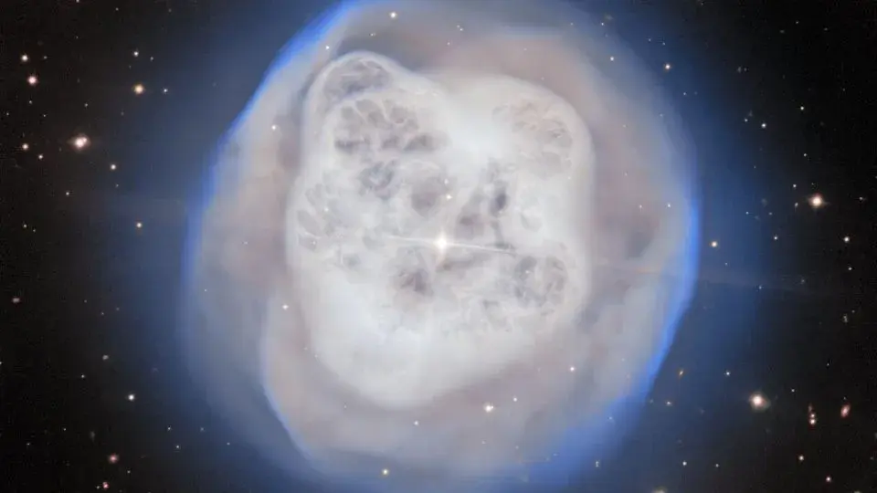 image of NGC 1514, nicknamed the Crystal Ball Nebula