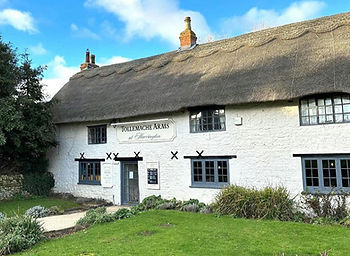 Exterior of The Tollemache Arms pub