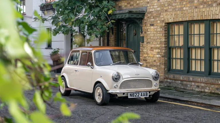Classic mini converted to electric