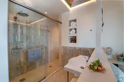 villa rodi corfu ensuite shower room 1
