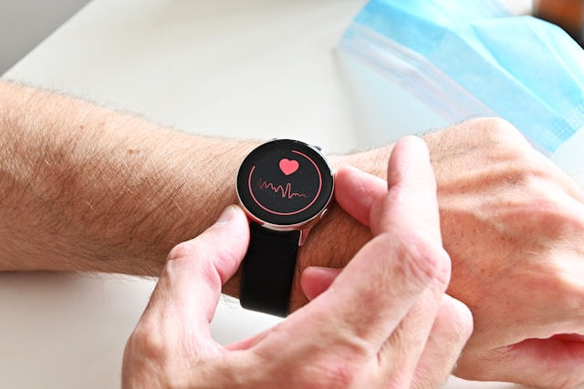Heart Health function on a smart watch