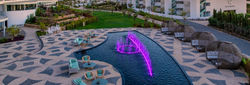W Algarve garden fountain