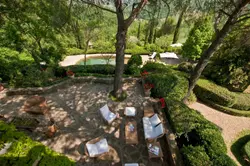 villa montefiori tuscany alfresco dining