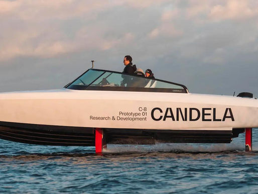New Levitating Electric Boat