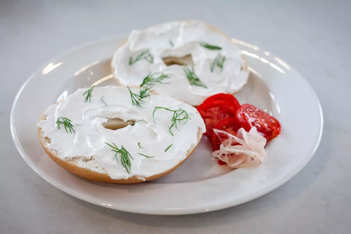 Cream cheese made with precise fermentation