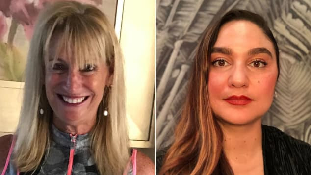 Photos of Tracy and Ayda
